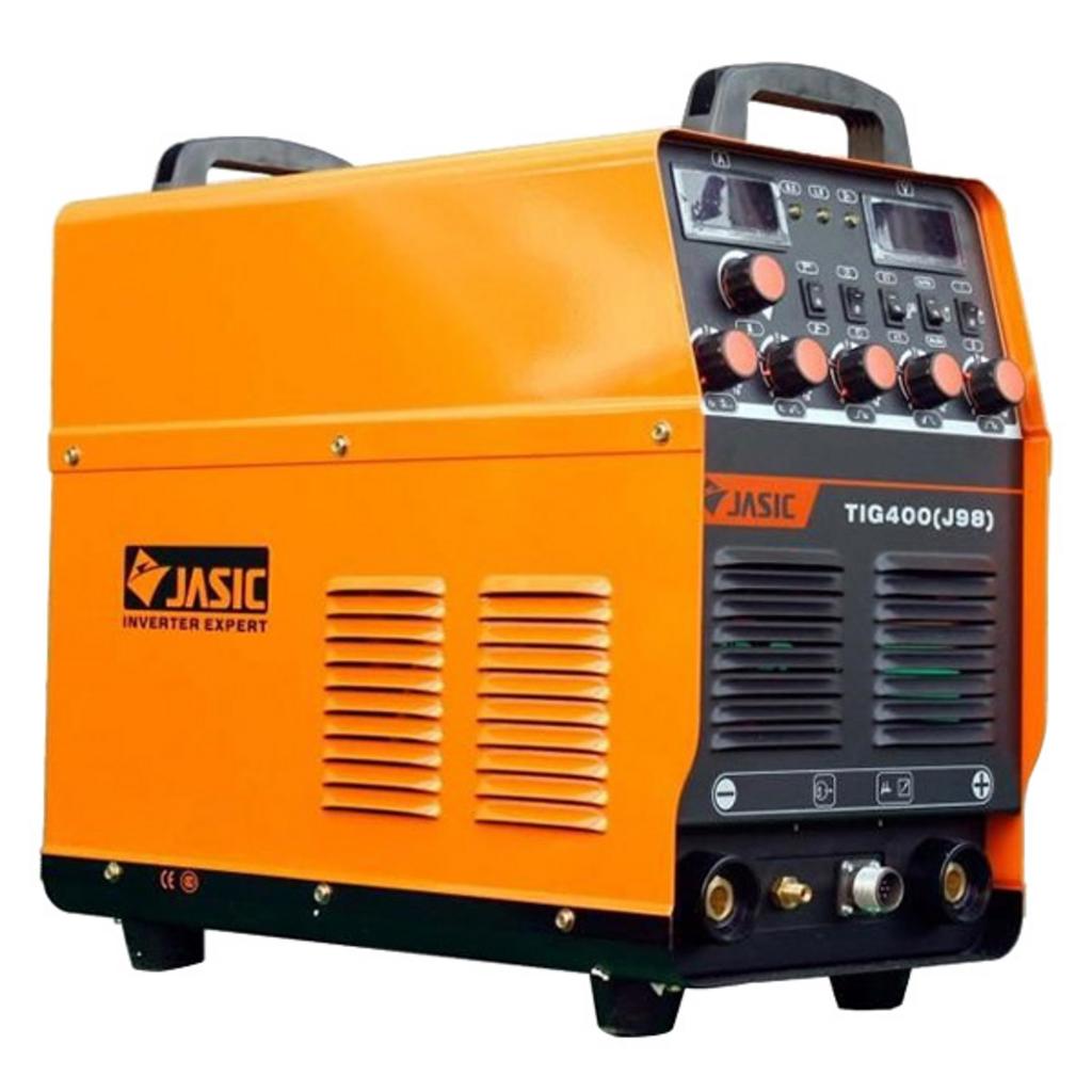 Máy hàn Jasic TIG 400 J98 cho nhu cầu hàn TIG/que công nghiệp 400A.
