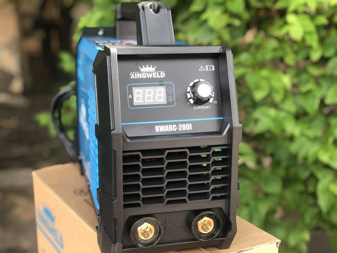 Máy hàn Kingweld KWARC-200I gọn, bền, phù hợp thợ hàn và xưởng nhỏ.