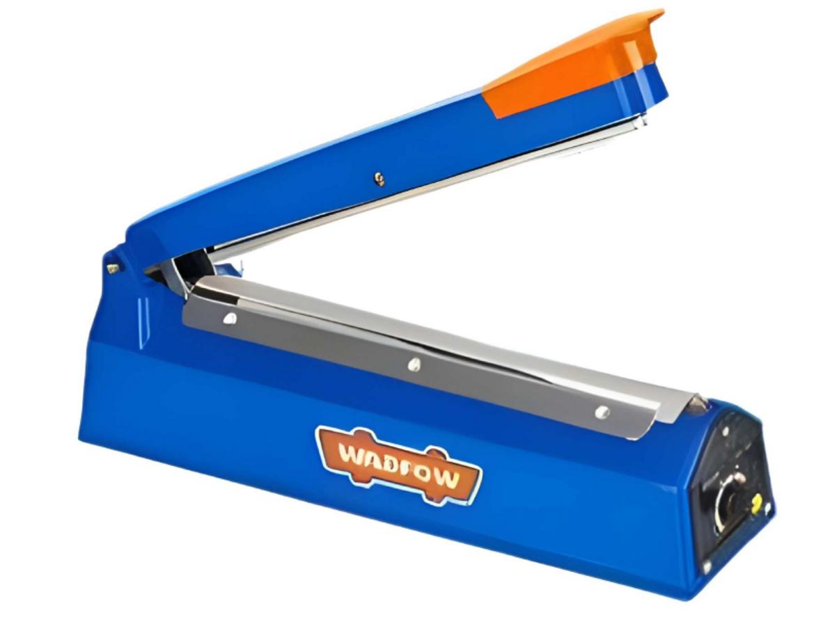 Máy hàn miệng túi 300mm Wadfow WXY2003 gọn nhẹ, dễ thao tác cho nhu cầu đóng gói nhỏ lẻ.