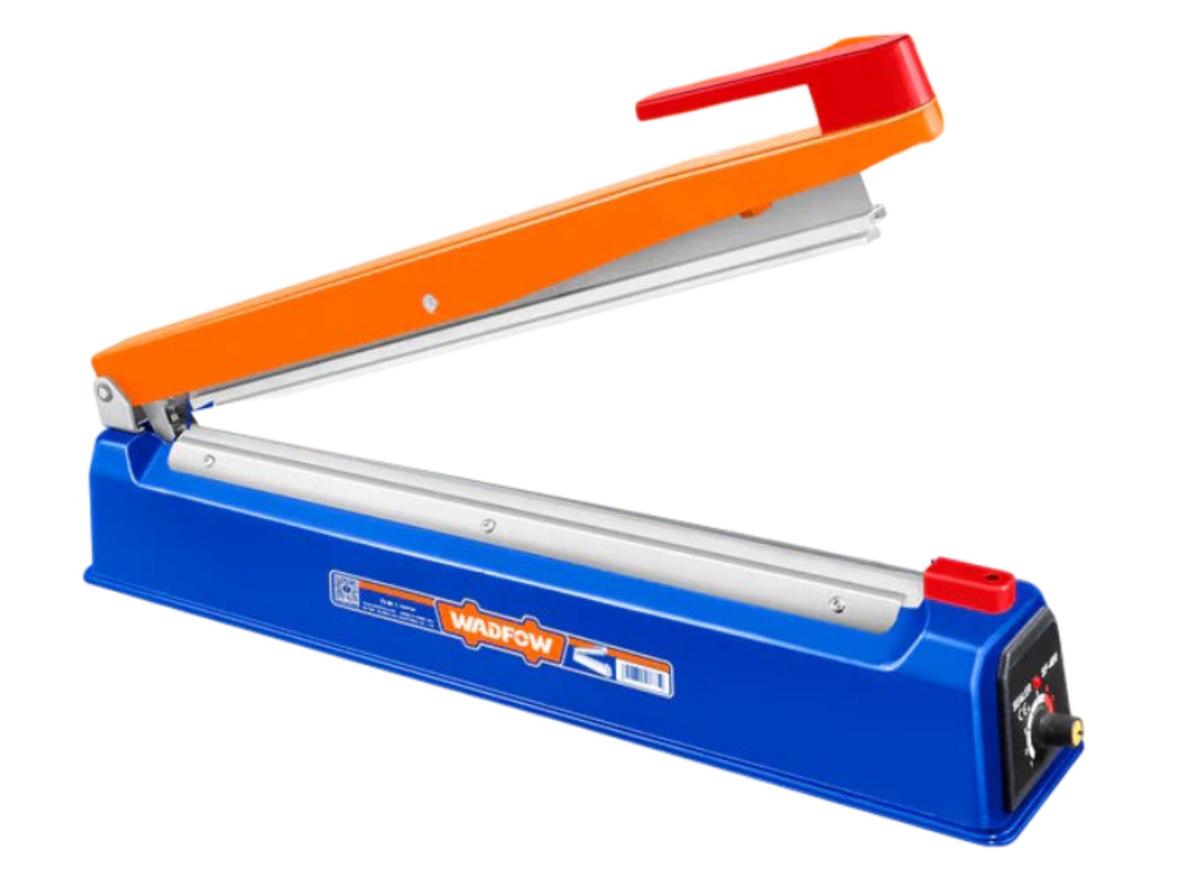Máy hàn miệng túi 400mm Wadfow WXY1004 cho nhu cầu đóng gói gọn, nhanh và kín mép.