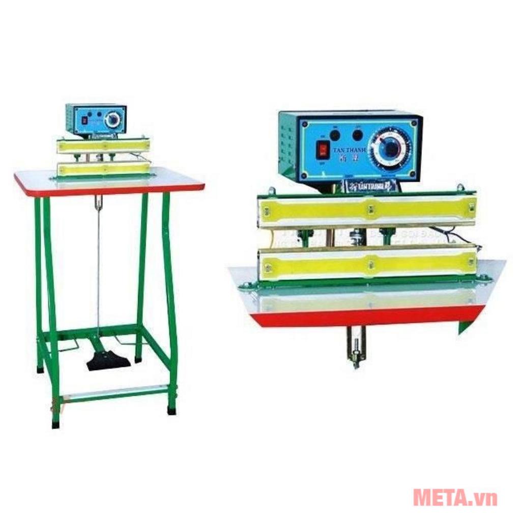 Thanh hàn 40cm và mép hàn 10mm giúp mối hàn kín, đều và đẹp.