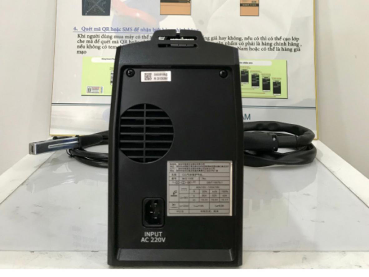 Không cần bình khí CO2, máy gọn hơn và tiết kiệm chi phí đầu tư.