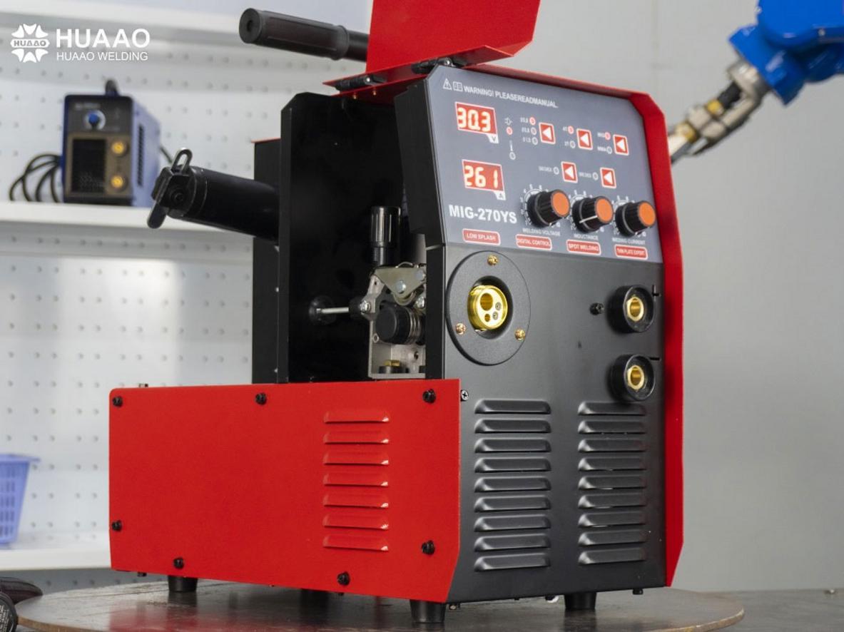 2 chức năng trên một máy: MIG và hàn que