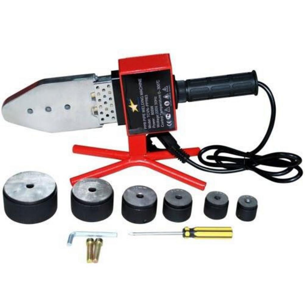 Máy hàn ống nhựa TCVN-PPR63 800W phù hợp cho thi công PPR dân dụng và công trình nhỏ.