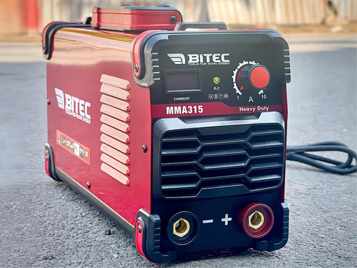Máy hàn que BTEC MMA 315 phù hợp cho công trình và xưởng cơ khí.
