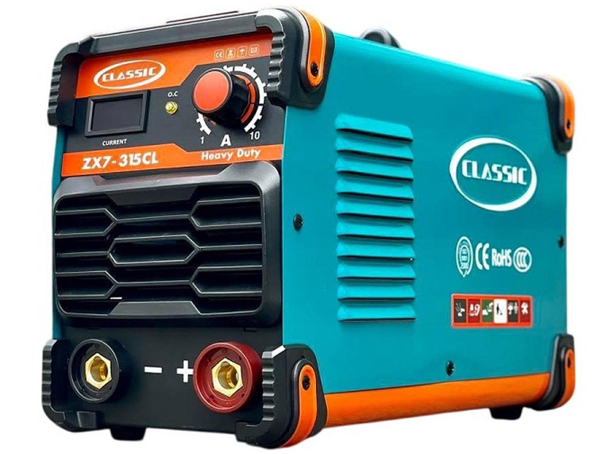 Máy hàn que Classic ZX7-315CL phù hợp cho xưởng cơ khí và công trình.