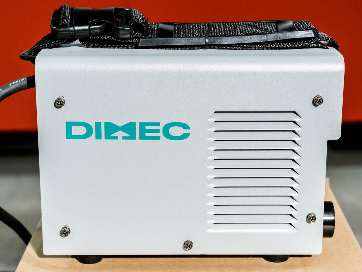 Dimec 200i Mini cho hồ quang ổn định, phù hợp nhiều tác vụ hàn phổ thông.