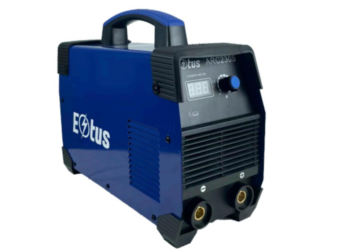 Máy hàn que Estus ARC 230S nhỏ gọn, dễ dùng cho nhu cầu hàn phổ thông.