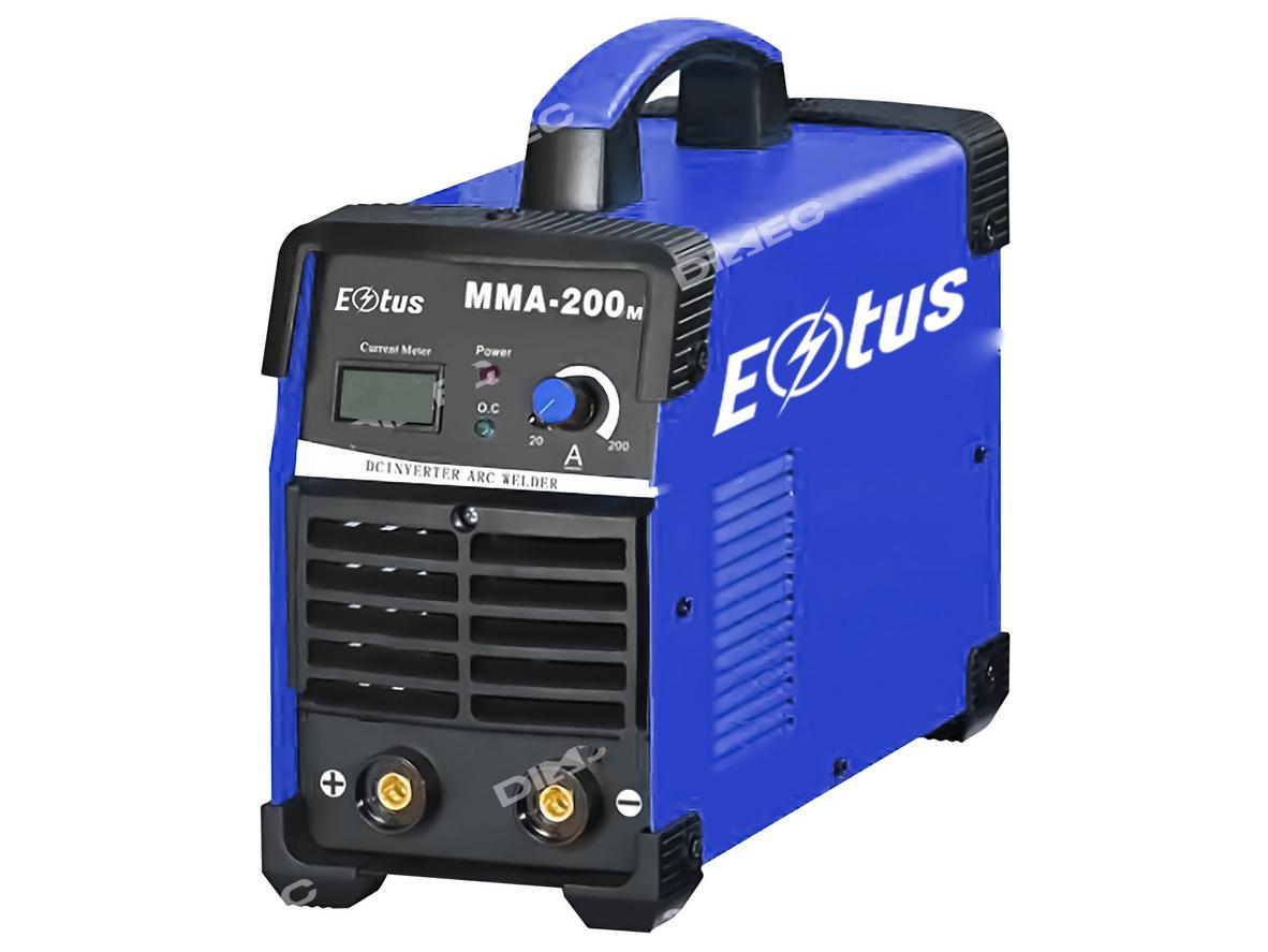 Máy hàn que ESTUS MMA 200M gọn nhẹ, phù hợp xưởng nhỏ và thi công lưu động.