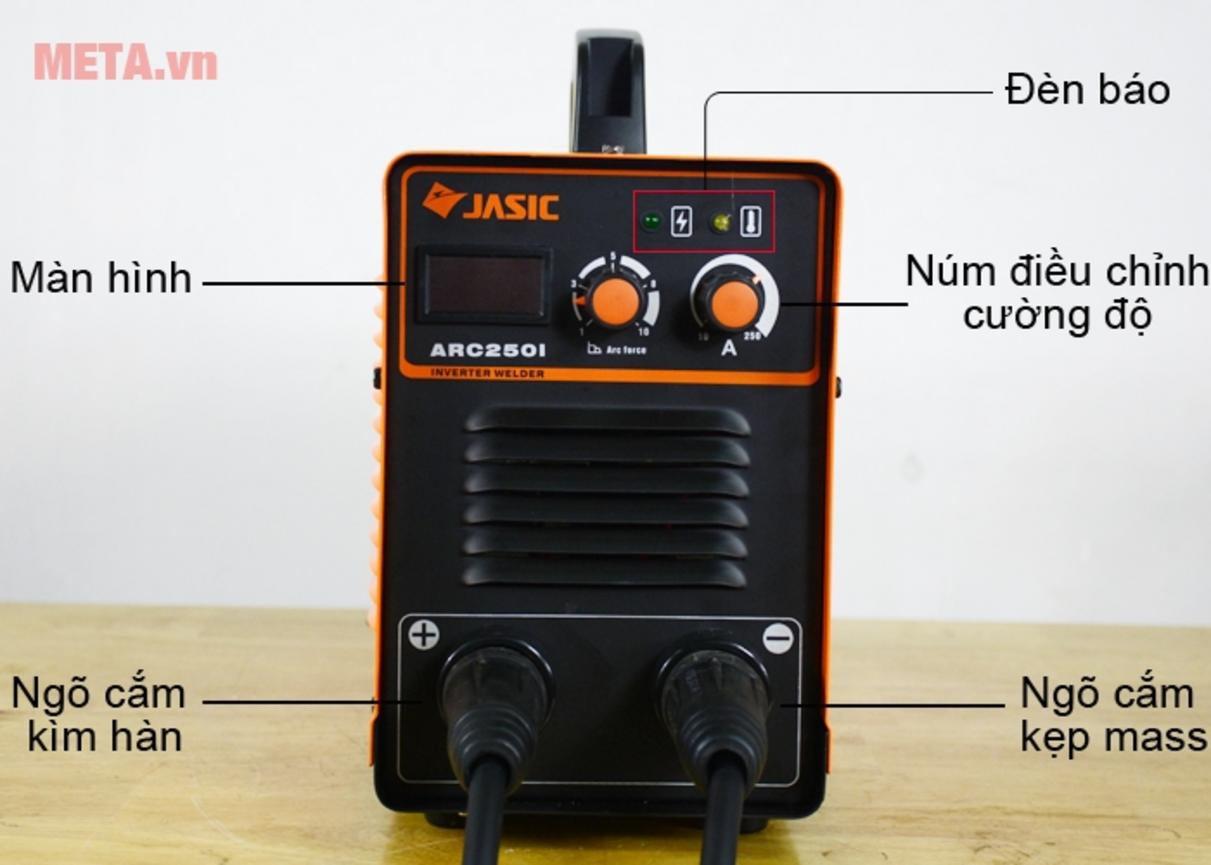 Khả năng hàn khỏe của Jasic ARC-250I phù hợp cho công việc cơ khí và thi công thực tế.