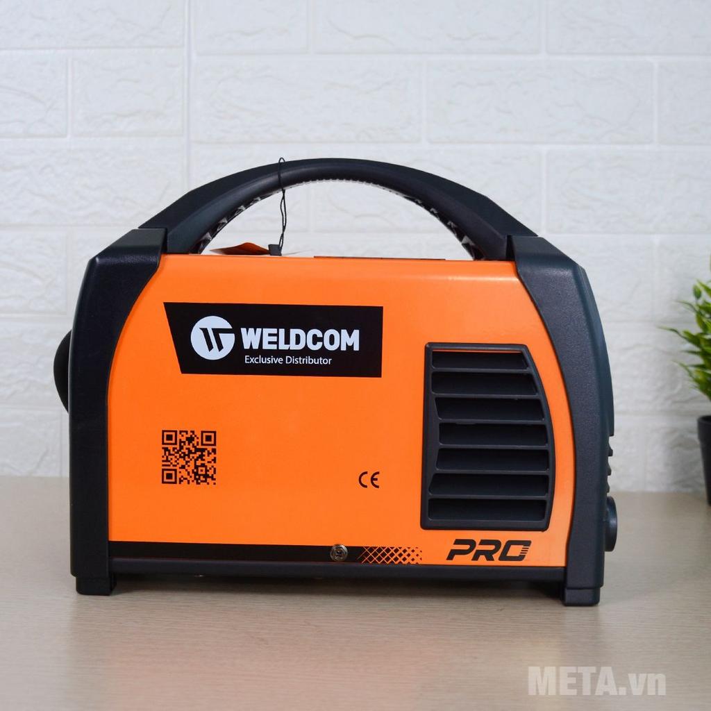 Máy hàn que Jasic ZX7-200PRO nhỏ gọn, dễ mang theo và phù hợp nhu cầu hàn dân dụng.