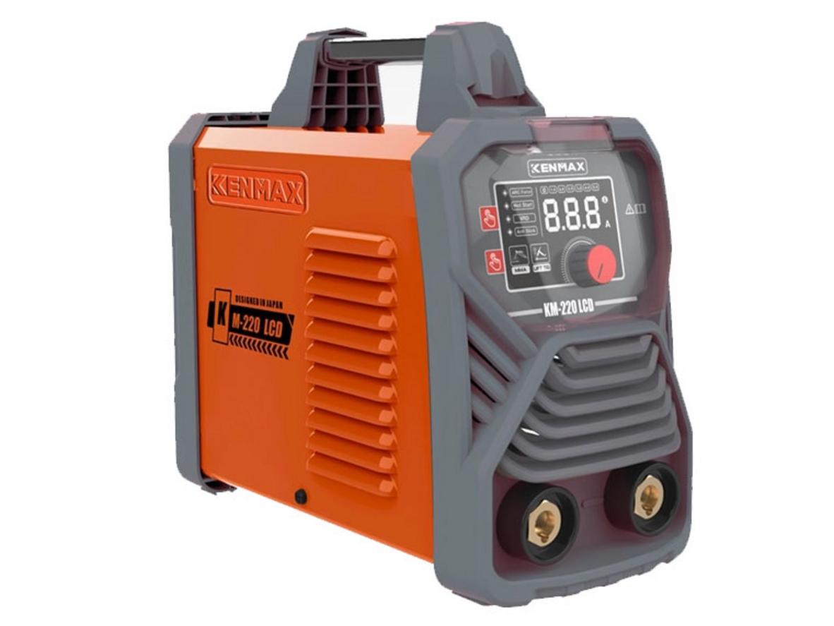 Máy hàn que Kenmax KM-220 LCD cho nhu cầu hàn dân dụng và cơ khí nhẹ.
