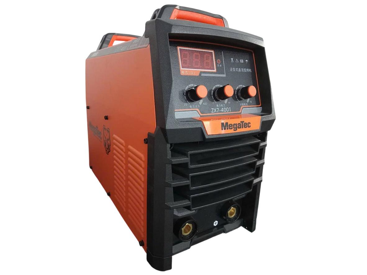 Máy hàn que Megatec ZX7-400I 3 pha cho xưởng cơ khí và công trình.