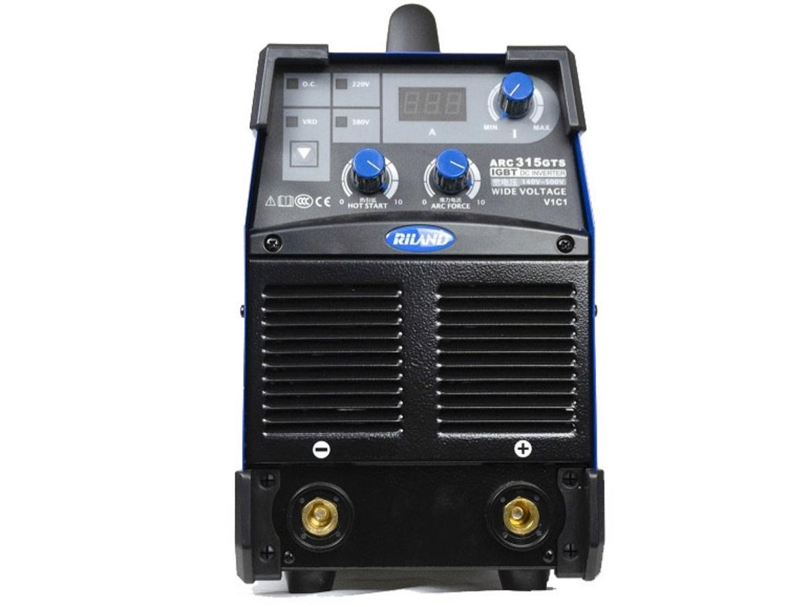 Máy hàn que Riland ARC 315GTS hàn khỏe, linh hoạt nguồn 220V/380V cho xưởng và công trình.