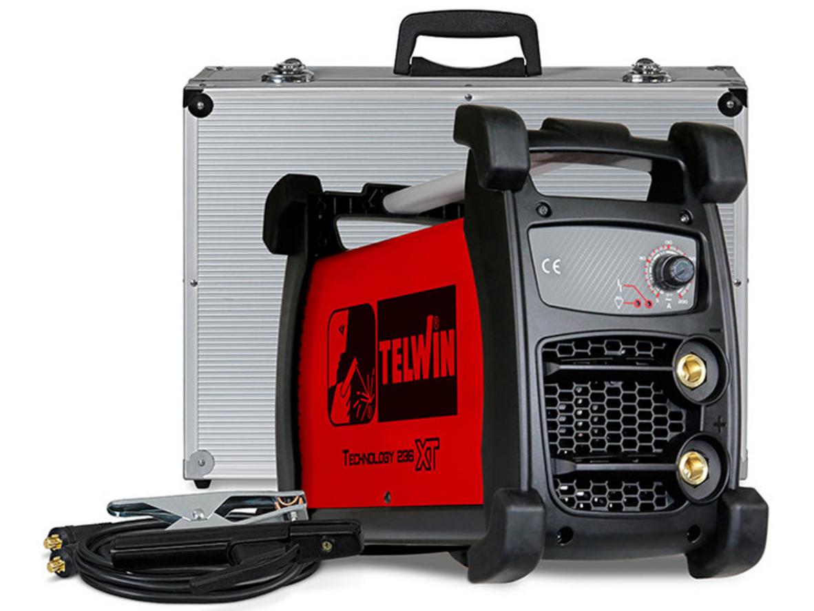Máy hàn que Telwin Technology 236 XT - inverter Italy 200A cho xưởng và công trình.