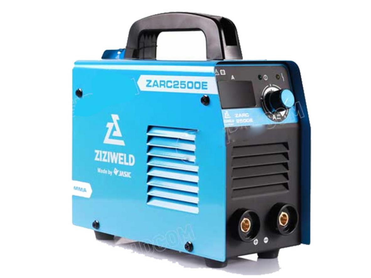 Máy hàn que Ziziweld ZARC 2500E nhỏ gọn, phù hợp gia đình và xưởng nhỏ.