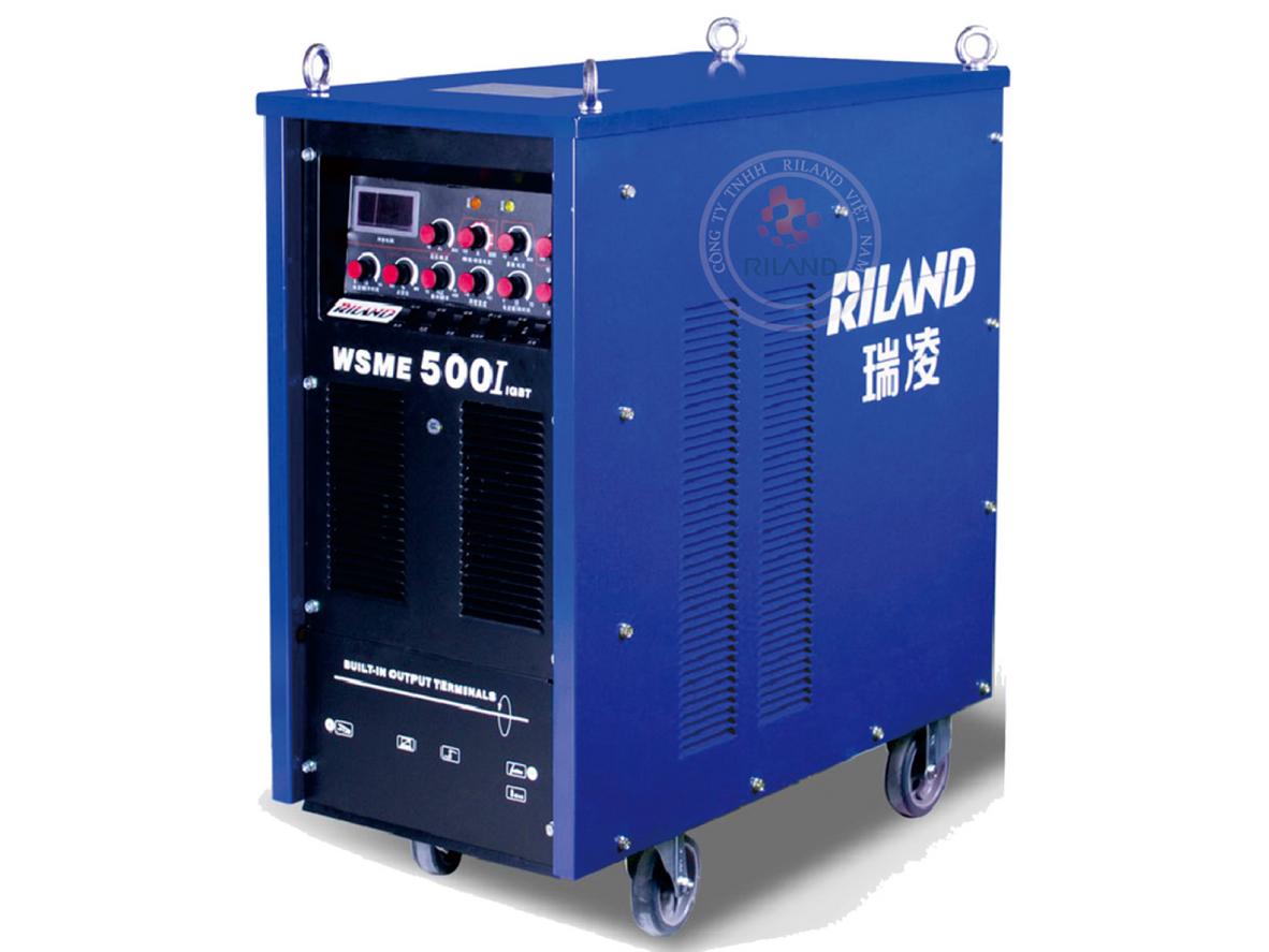 Máy hàn Riland WSME 500I cho xưởng cơ khí và hàn công nghiệp hạng nặng.