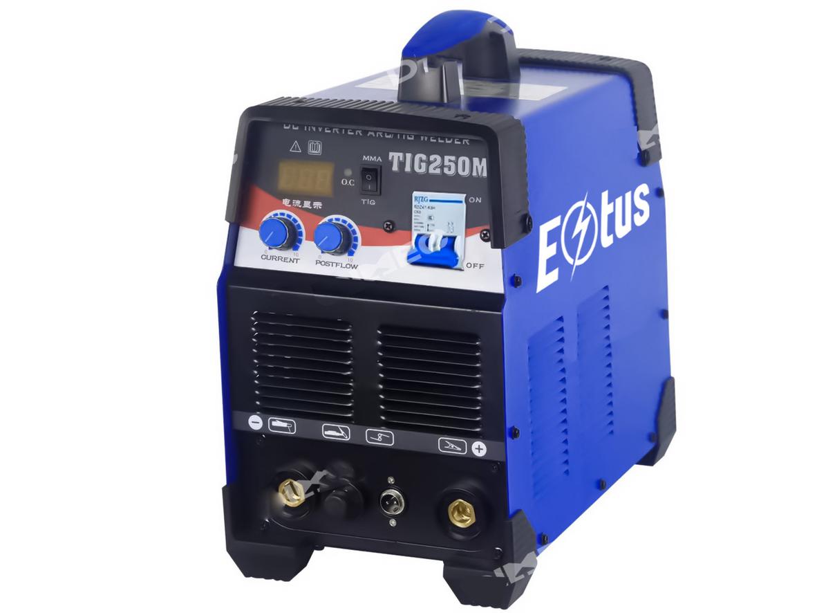 Máy hàn TIG ESTUS TIG 250M gọn nhẹ, phù hợp xưởng nhỏ và thợ cơ khí.