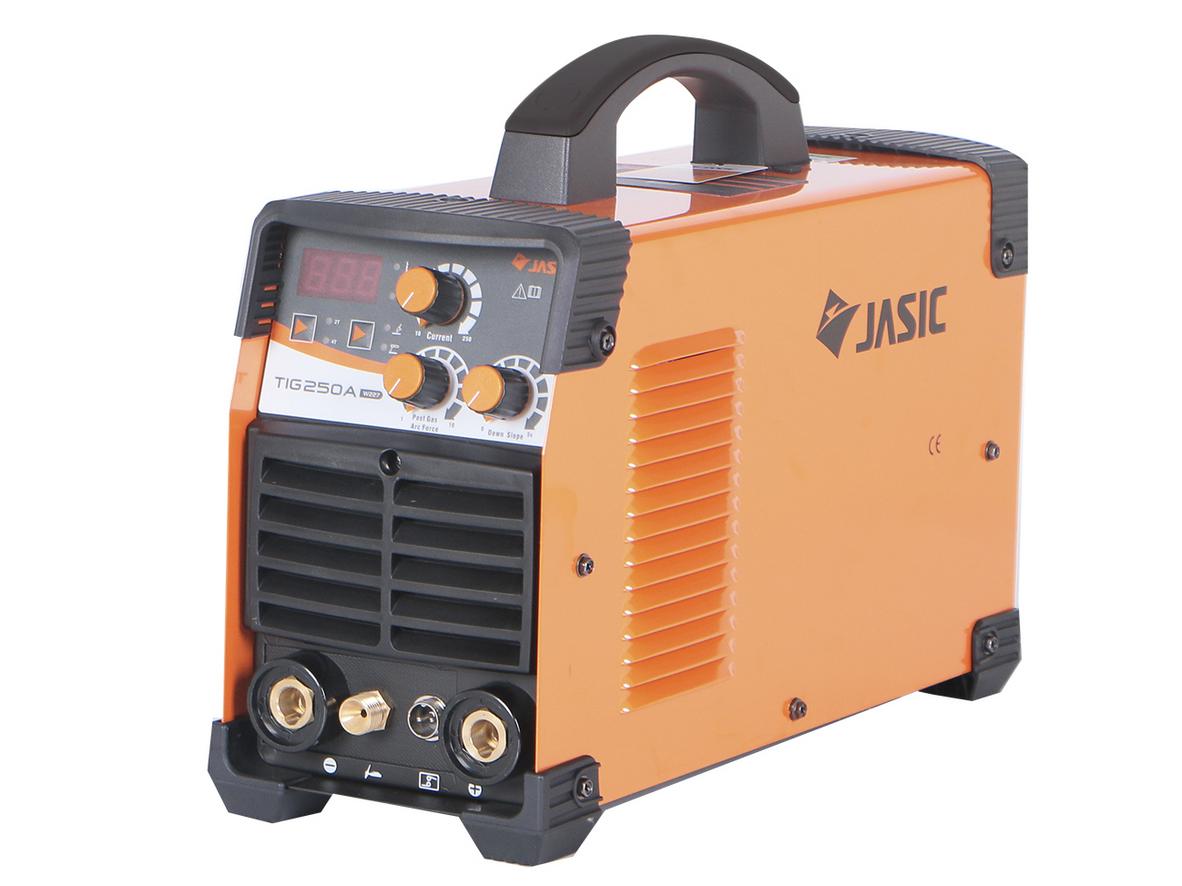 Máy hàn Tig Jasic Tig 250A W227 gọn, đa năng, dùng điện 220V phù hợp xưởng Việt.