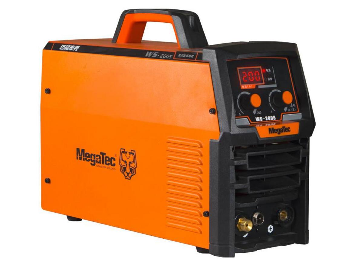 Máy hàn tig Megatec WS-200S gọn nhẹ, phù hợp xưởng cơ khí nhỏ và hàn inox mỏng.