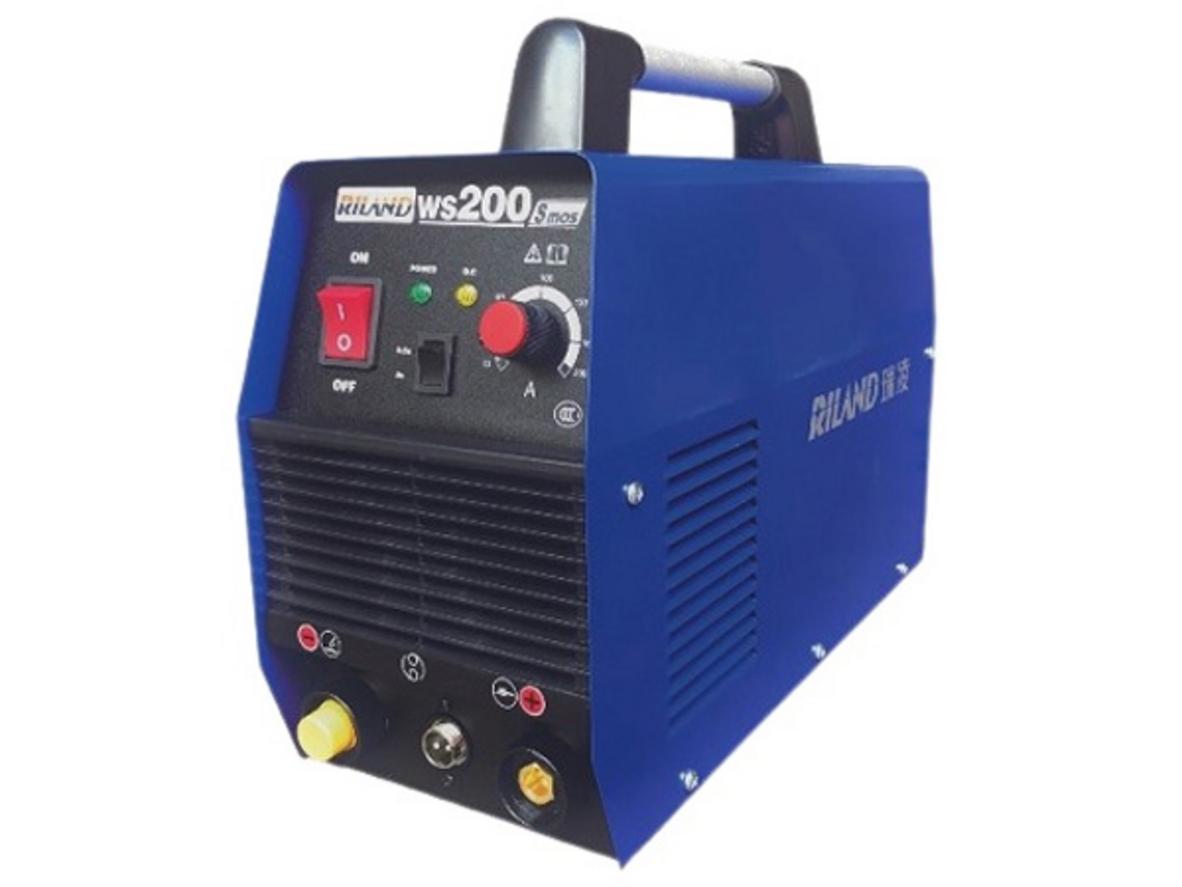 Máy hàn Tig Riland WS TIG 200S gọn 9kg, phù hợp xưởng inox và công trình nhỏ.