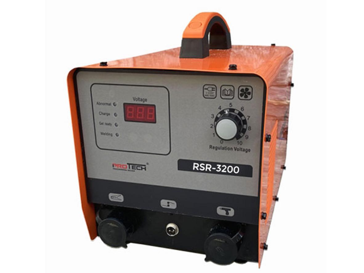 Máy hàn vít cấy Protech RSR3200 dùng 220V, phù hợp thi công công nghiệp cần tốc độ cao.