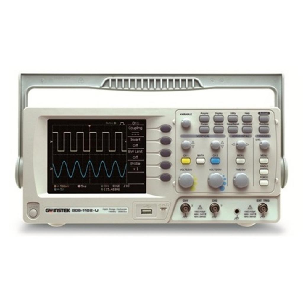 GW Instek GDS-1052-U 2 kênh 50MHz cho đo kiểm ổn định trong phòng lab.
