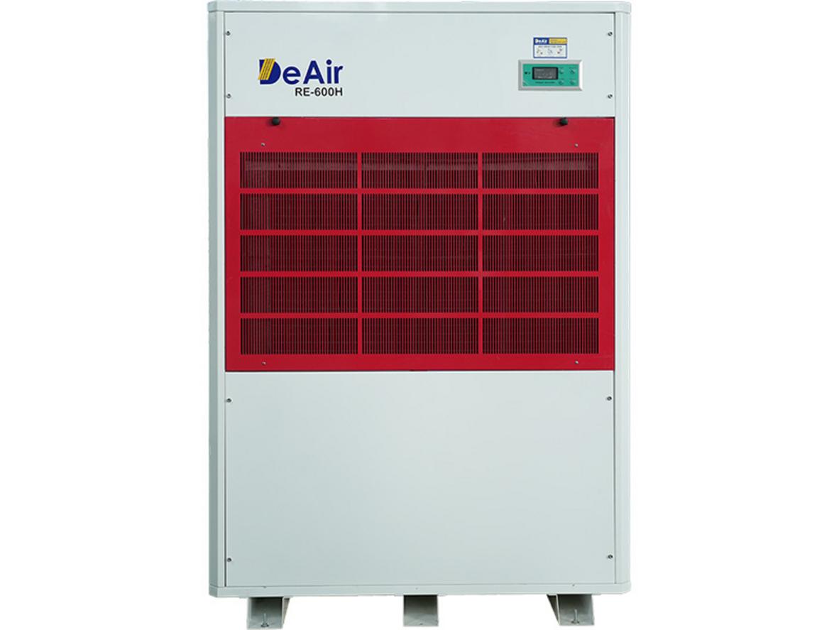 DeAir.RE-600H là máy hút ẩm công nghiệp chịu nhiệt 600L/ngày cho kho nóng và môi trường khắc nghiệt.