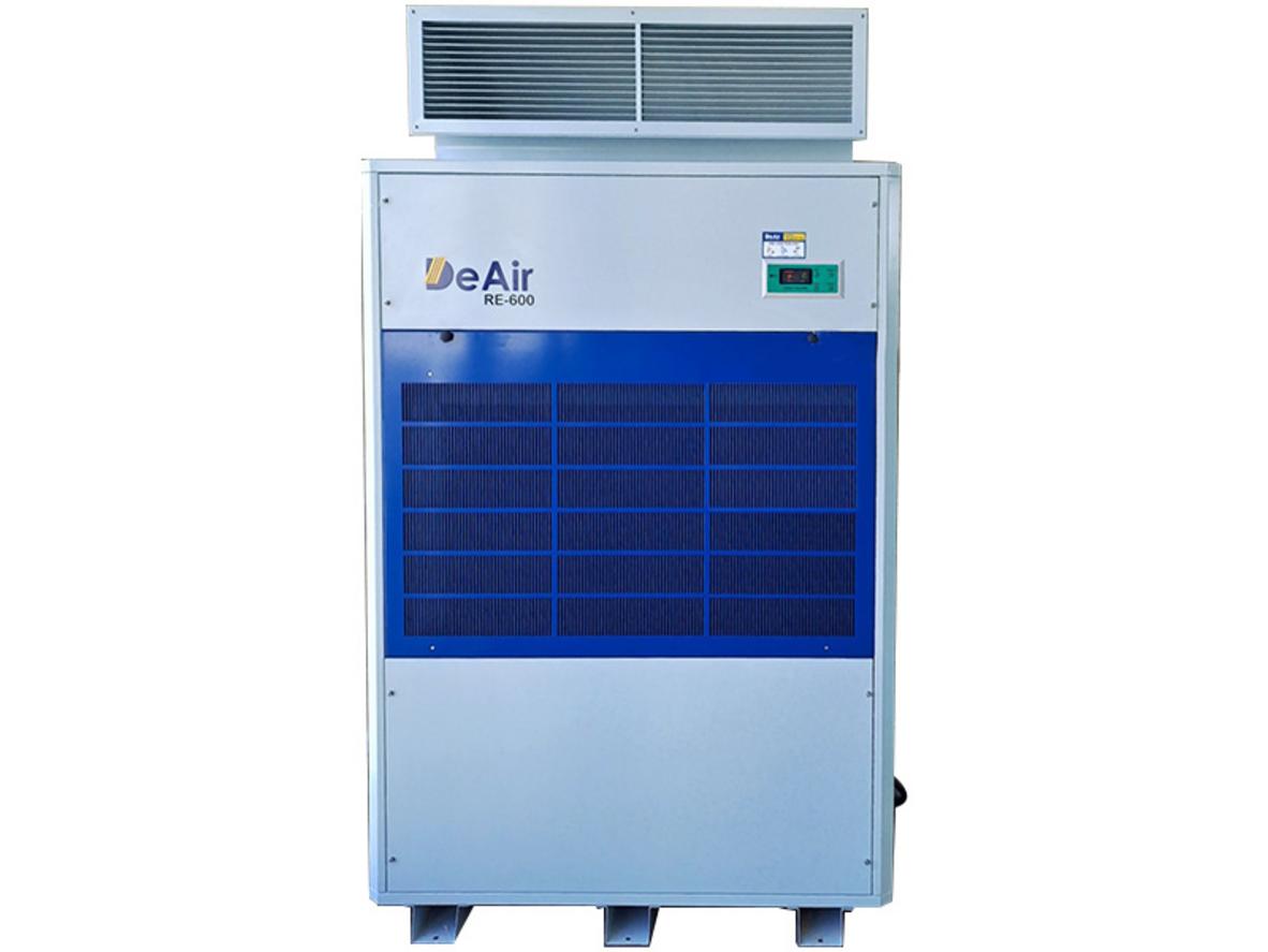 Máy hút ẩm công nghiệp DeAir.RE-600 phù hợp kho xưởng 500-1000m2.