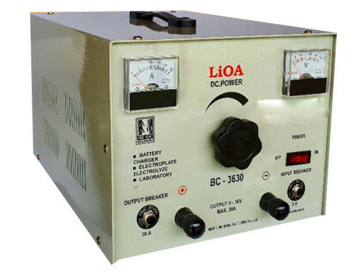 Tổng quan Máy nạp ắc quy LiOA BC3630 (0-36V, 30A)