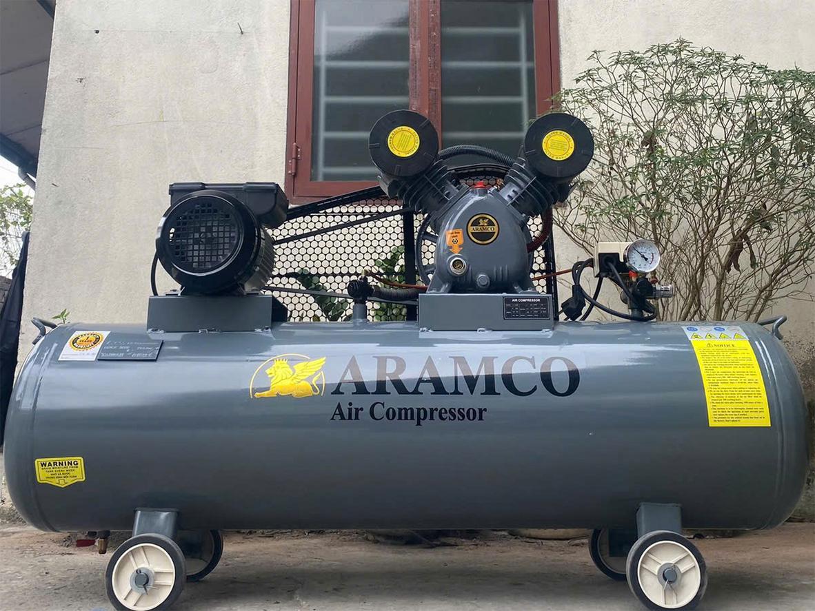 Công suất 3HP và lưu lượng cao giúp máy lên hơi nhanh hơn.