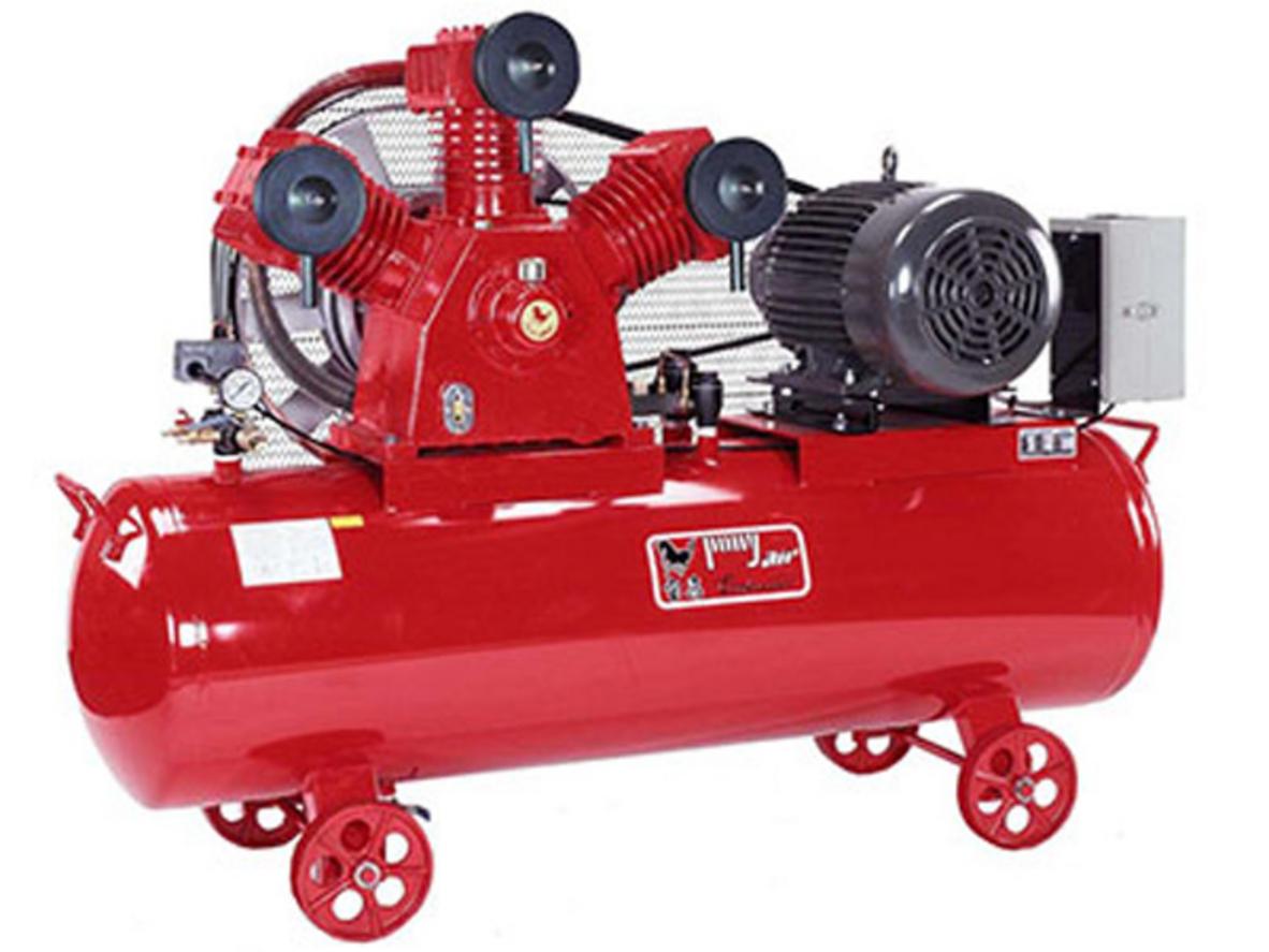 Tổng quan Máy nén khí dây đai Pony DK55-W200NK (5.5HP-180L)