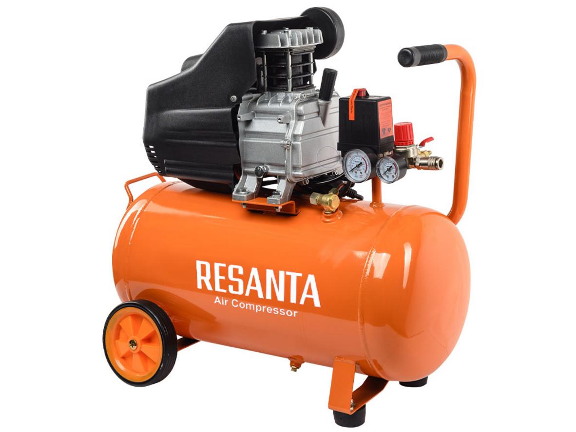 Tổng quan Máy nén khí dùng dầu Resanta 240/50 (74/7/9) - 1.600W - 50 lít