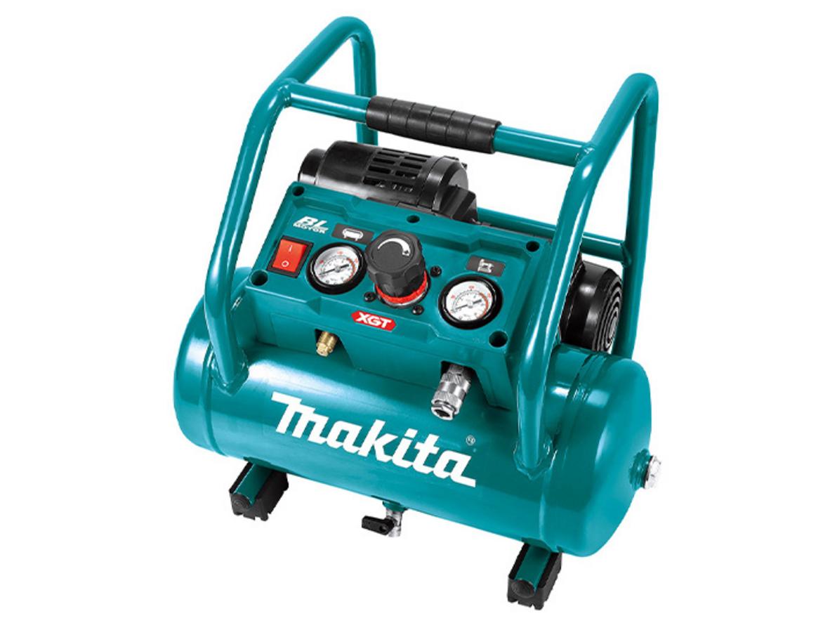 Tổng quan Máy nén khí dùng pin Makita AC001GZ 40V Max XGT (chưa pin, sạc)