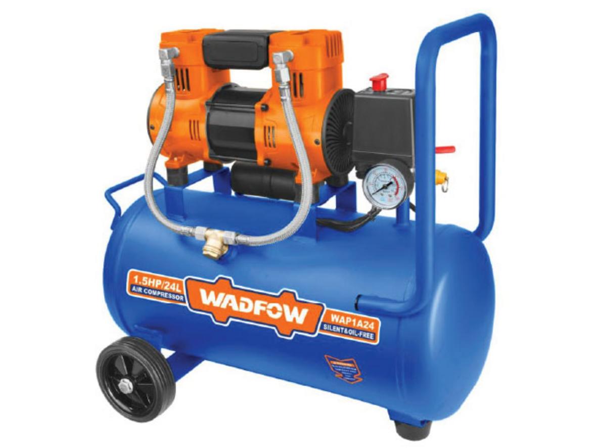 Tổng quan Máy nén khí không dầu 1.100W - 24 lít Wadfow WAP1A24