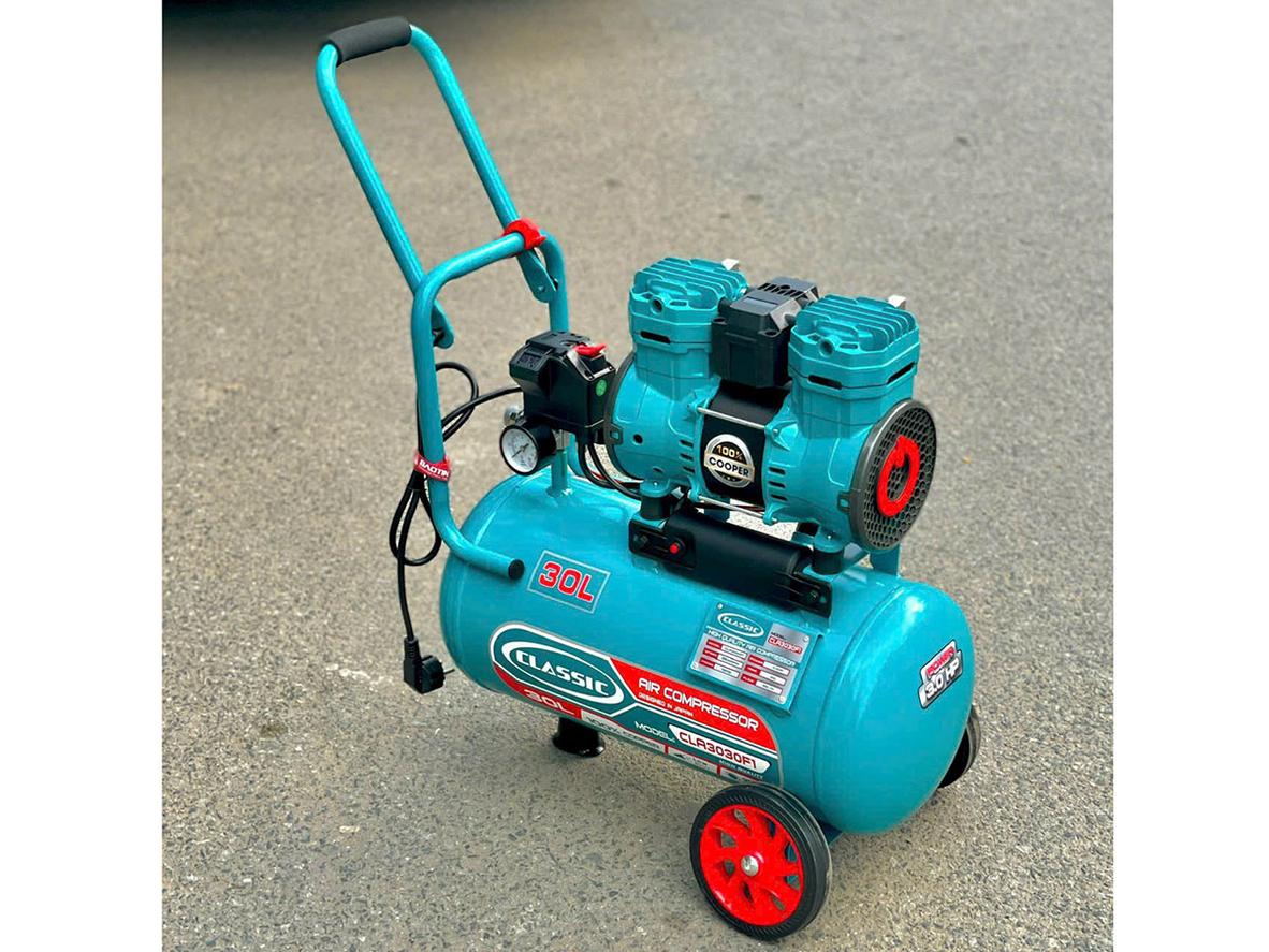 Tổng quan Máy nén khí không dầu Classic CLA3030F1 (30 lít, 3HP)