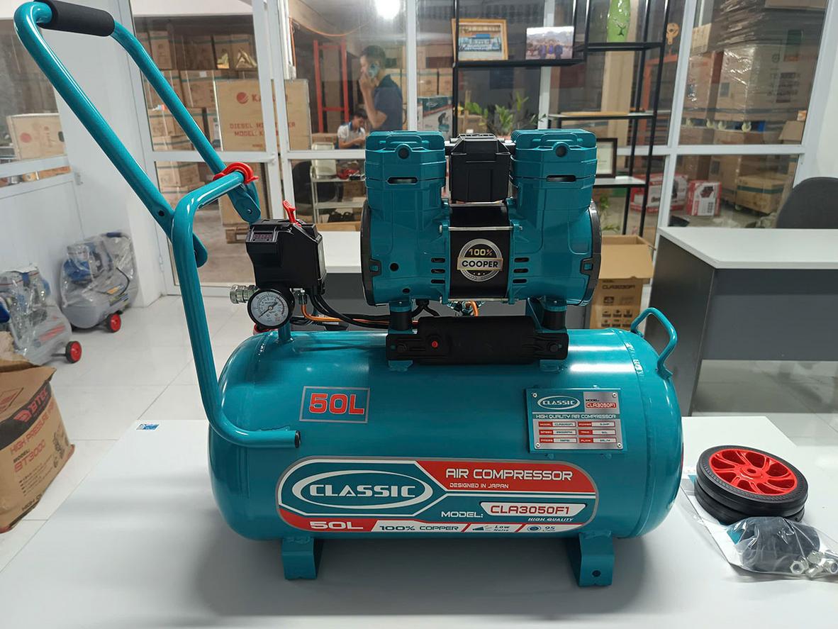 Tổng quan Máy nén khí không dầu Classic CLA3050F1 (50 lít, 3HP)