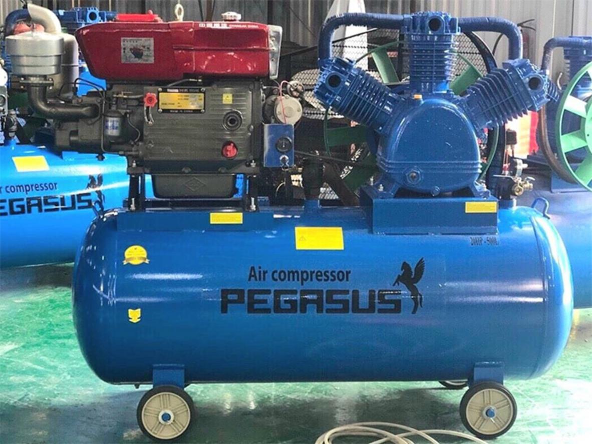 Tổng quan Máy nén khí sử dụng dầu diesel Pegasus TM-W-2.0/8