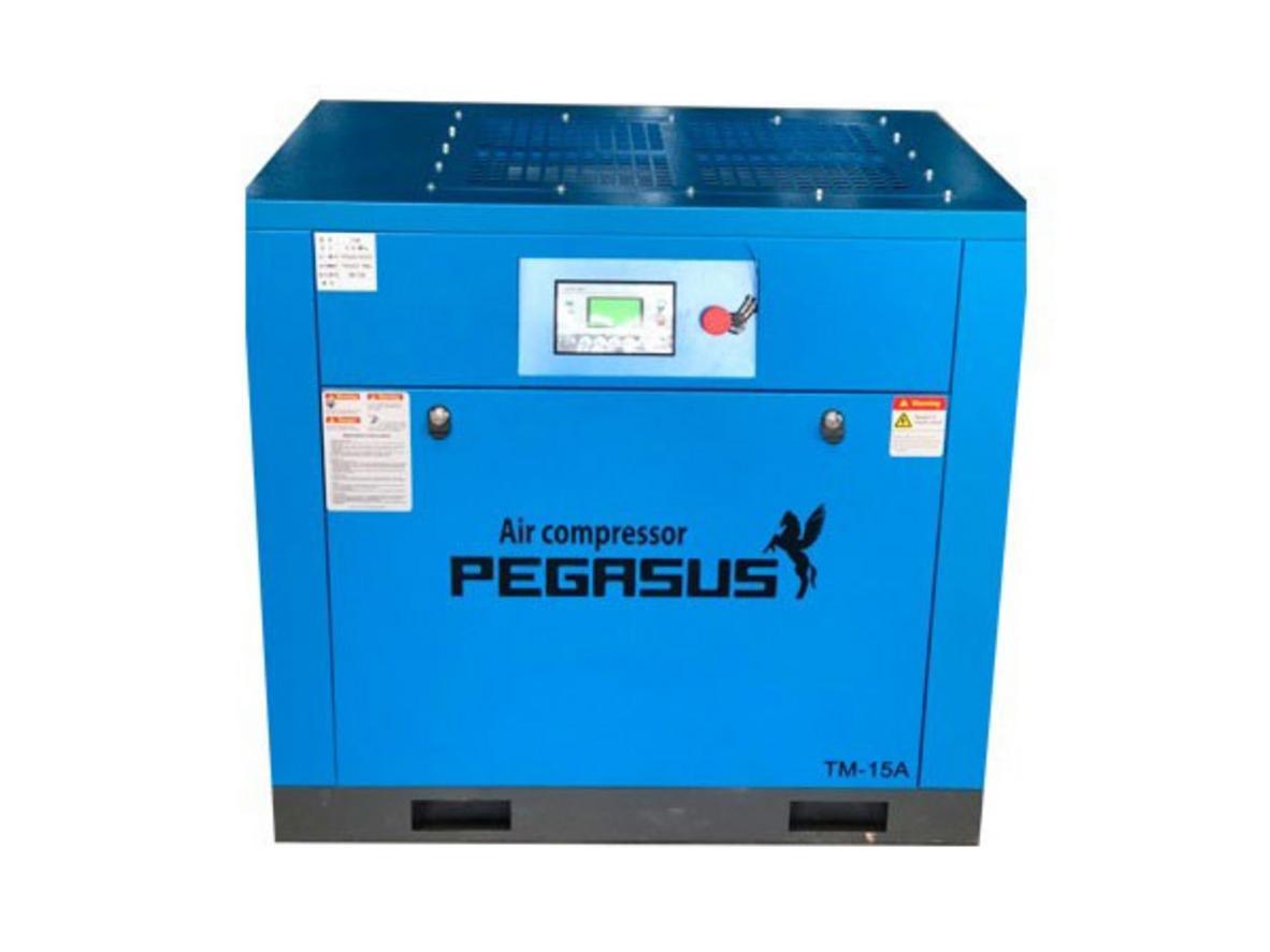 Tổng quan Máy nén khí trục vít biến tần Pegasus 20HP TMBT20A