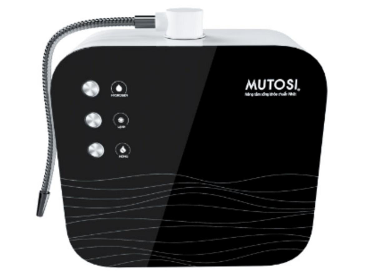Máy nóng lạnh ion kiềm hydrogen Mutosi MD-188H thiết kế để bàn mini, phù hợp gia đình và văn phòng.