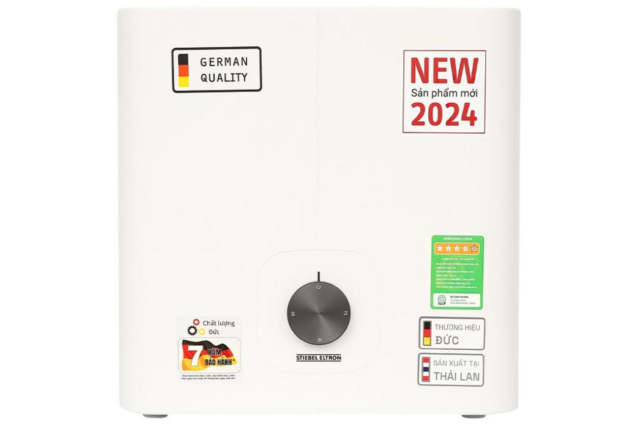 Máy nước nóng gián tiếp Stiebel Eltron 15 lít ESH 15 B TREND-VN gọn đẹp cho phòng tắm nhỏ.