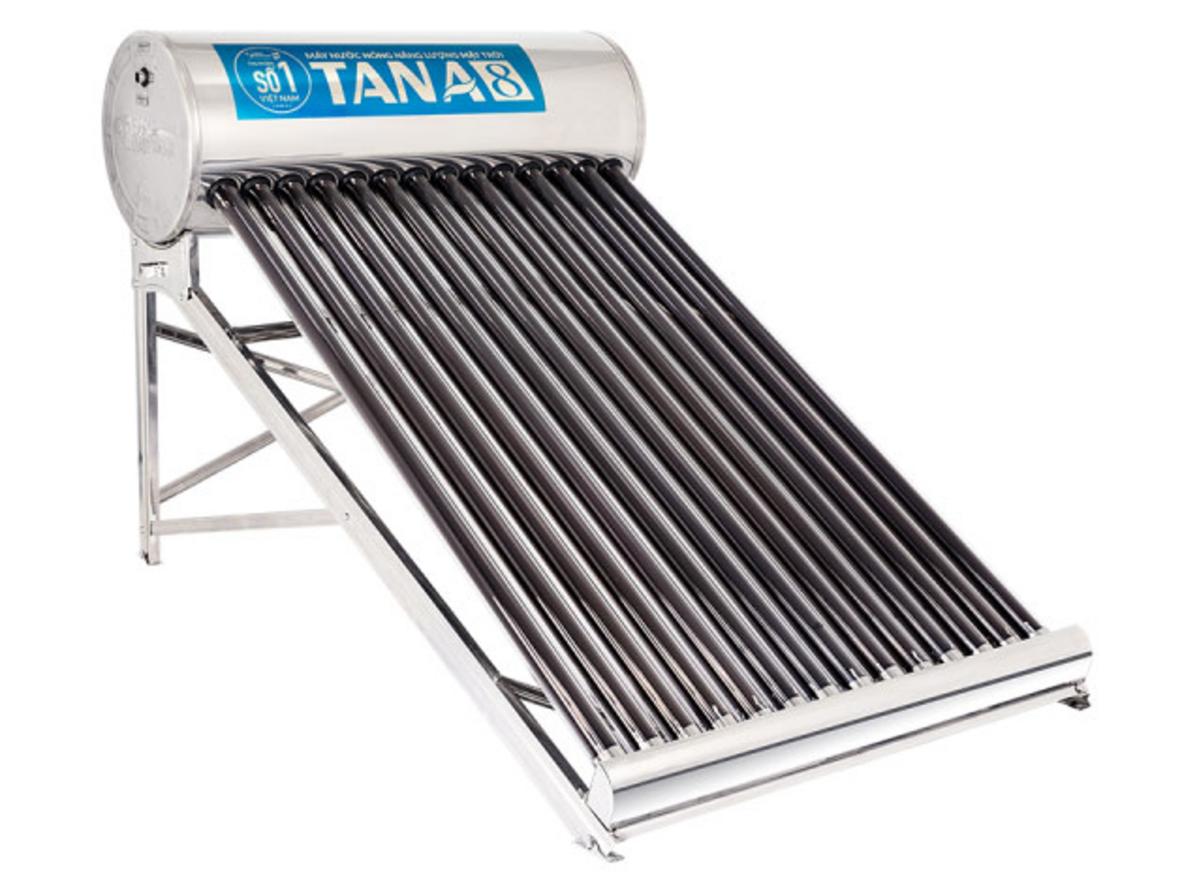 Cấu tạo bền bỉ và khả năng giữ nhiệt lâu của máy nước nóng năng lượng mặt trời Tân Á 8 260 lít.