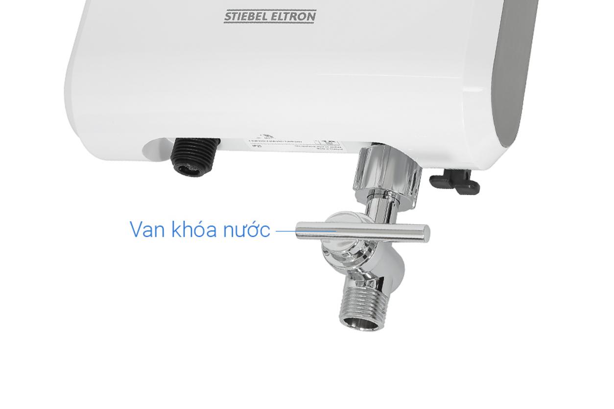 Các chi tiết kỹ thuật của DS 45 EC cho thấy ưu tiên làm nóng nhanh và an toàn sử dụng.