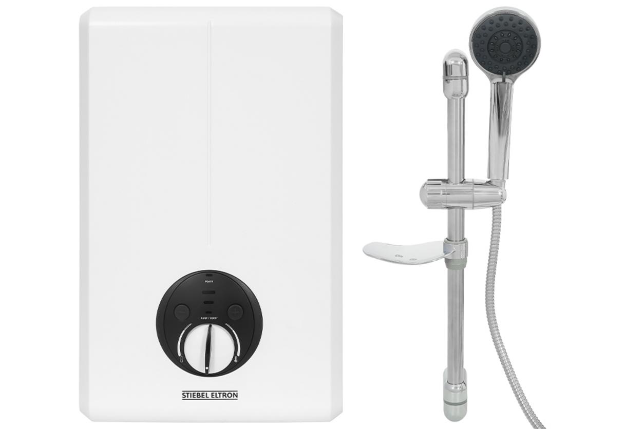 Máy nước nóng trực tiếp Stiebel Eltron XGP 45 EC thiết kế gọn, làm nóng tức thì, phù hợp nhà tắm hiện đại.