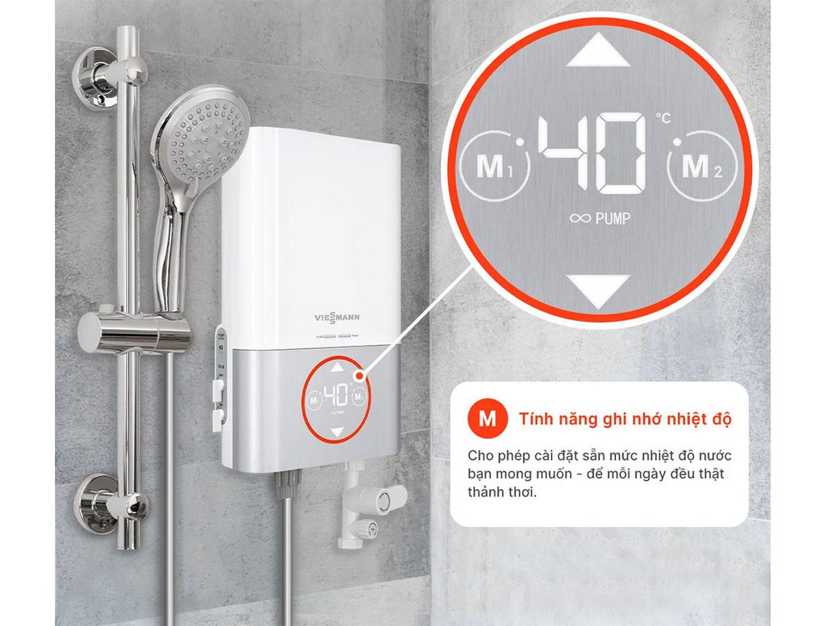 Bơm trợ lực DC giúp nước ra đều hơn trong điều kiện áp lực yếu.