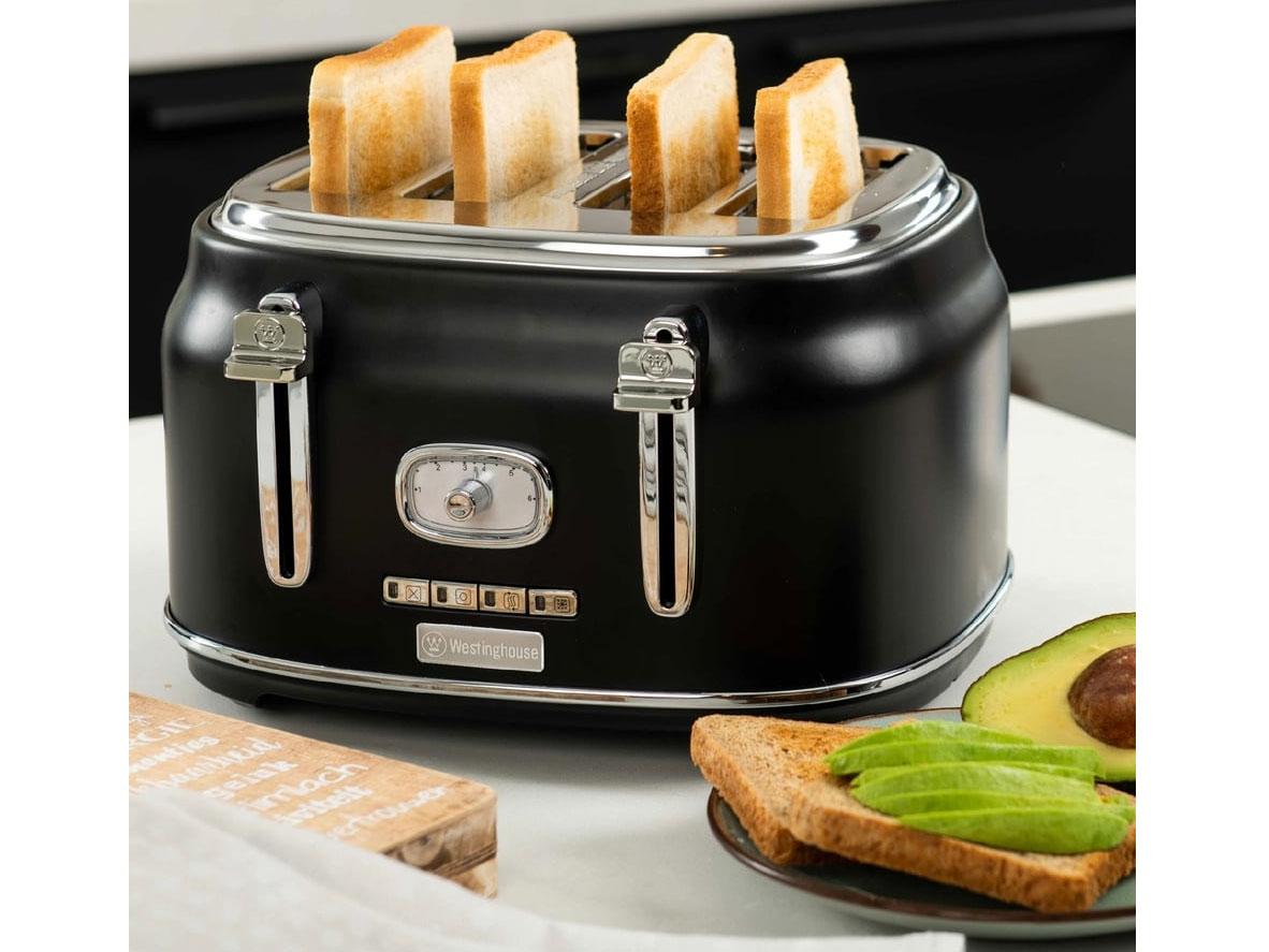 4 khe nướng, 6 mức vàng và 3 chức năng giúp WKTTB809 đáp ứng tốt nhu cầu sử dụng hằng ngày.
