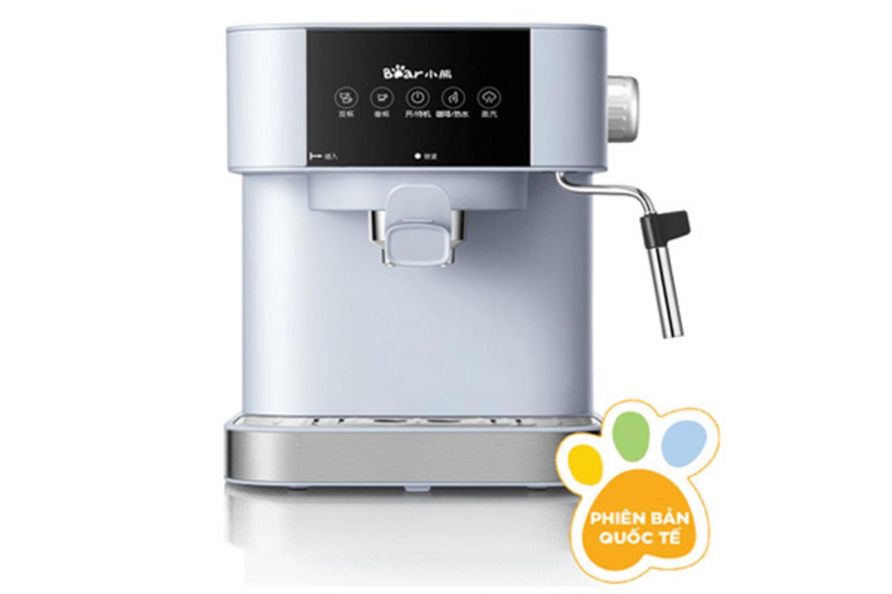 Bear CF-B15V1 mang trải nghiệm espresso và cappuccino chuẩn quán về không gian bếp gia đình.