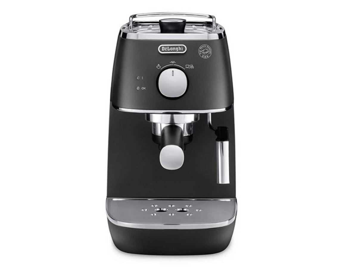 DeLonghi Distinta ECI 341.BK phù hợp cho bếp hiện đại và nhu cầu pha Espresso, Cappuccino tại nhà.