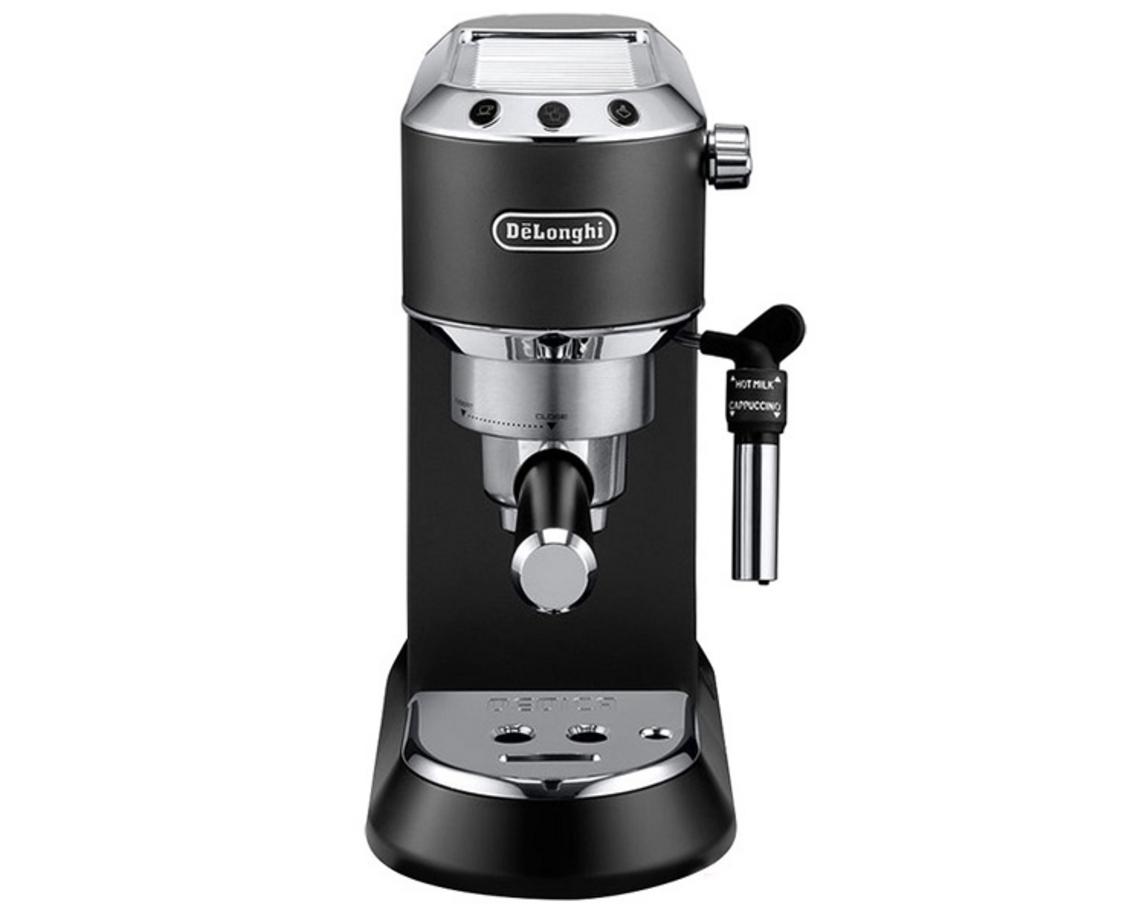 Delonghi EC685.BK gọn đẹp, phù hợp bếp gia đình và văn phòng nhỏ.