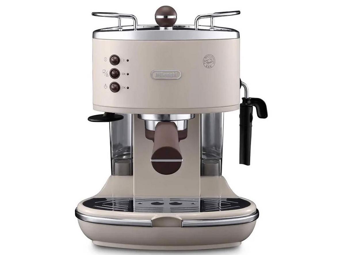 Thiết kế Icona Vintage màu be sang trọng, phù hợp không gian bếp và quầy cà phê tại nhà.